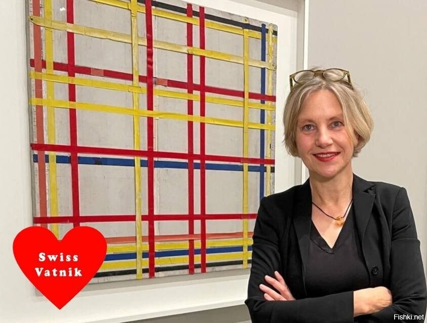 случайно выяснилось, что работа голландского художника абстракциониста Пита М...