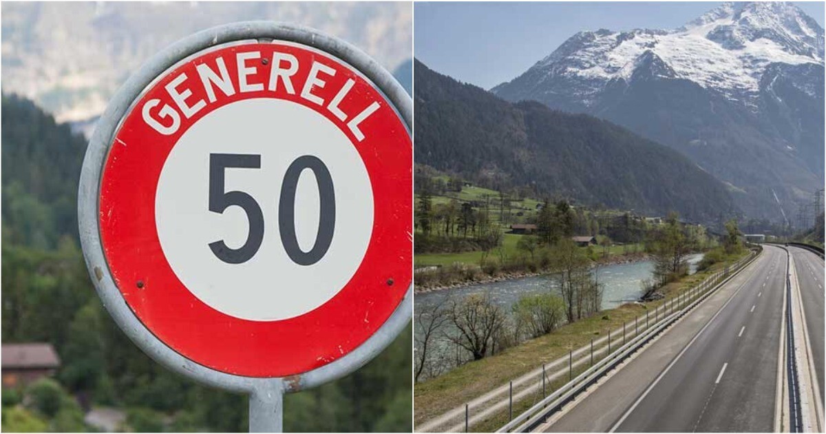 Как в Швейцарии рассчитывают штрафы за превышение скорости