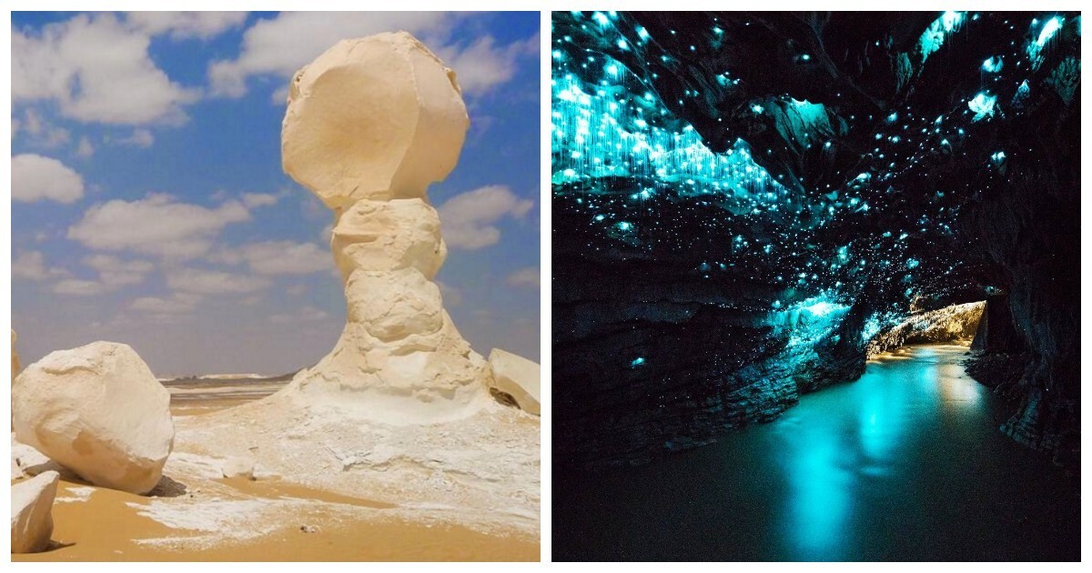 12 самых причудливых творений природы, которые поразят даже искушённого путешественника