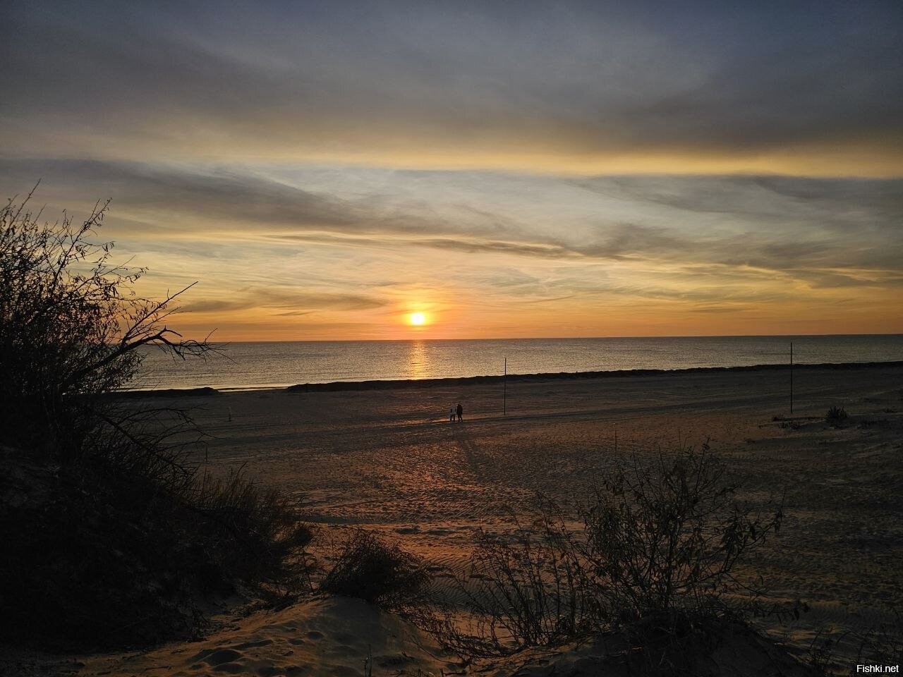 Сегодня закат в Анапе