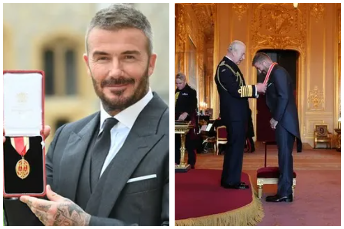 Дэвид Бекхэм получил титул: в Британии прошла церемония посвящения футболиста в рыцари