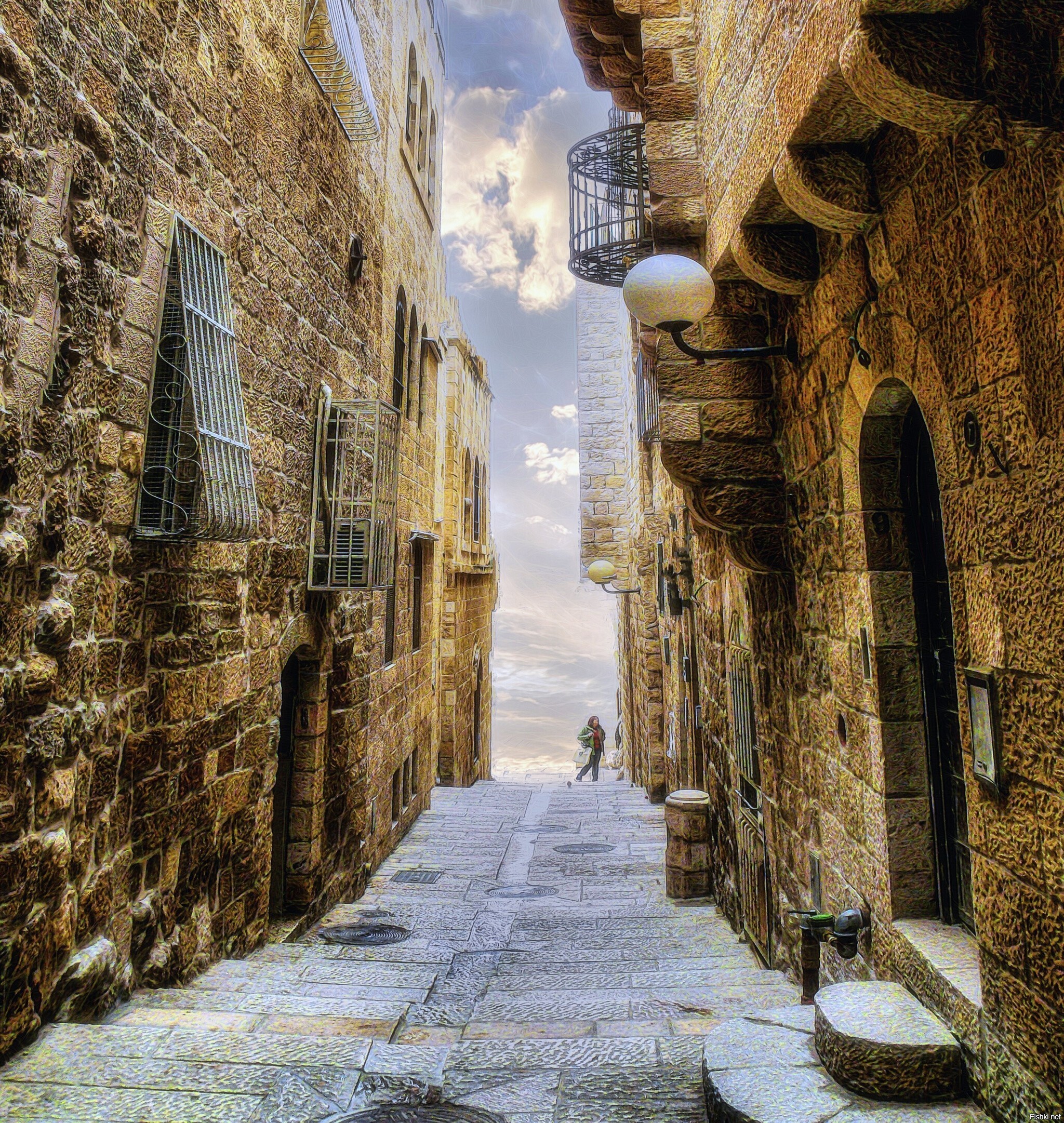 Узкие улочки
