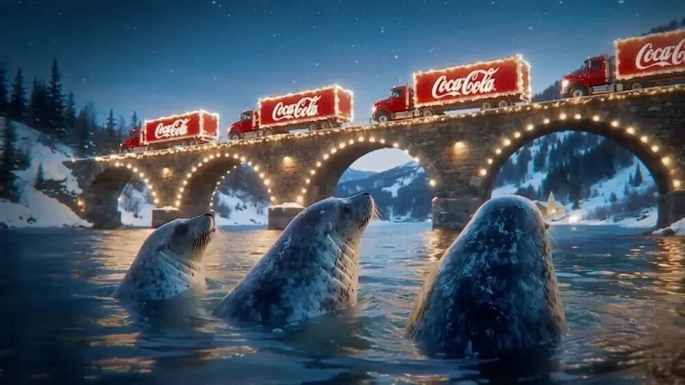 Новая новогодняя реклама Coca-Cola