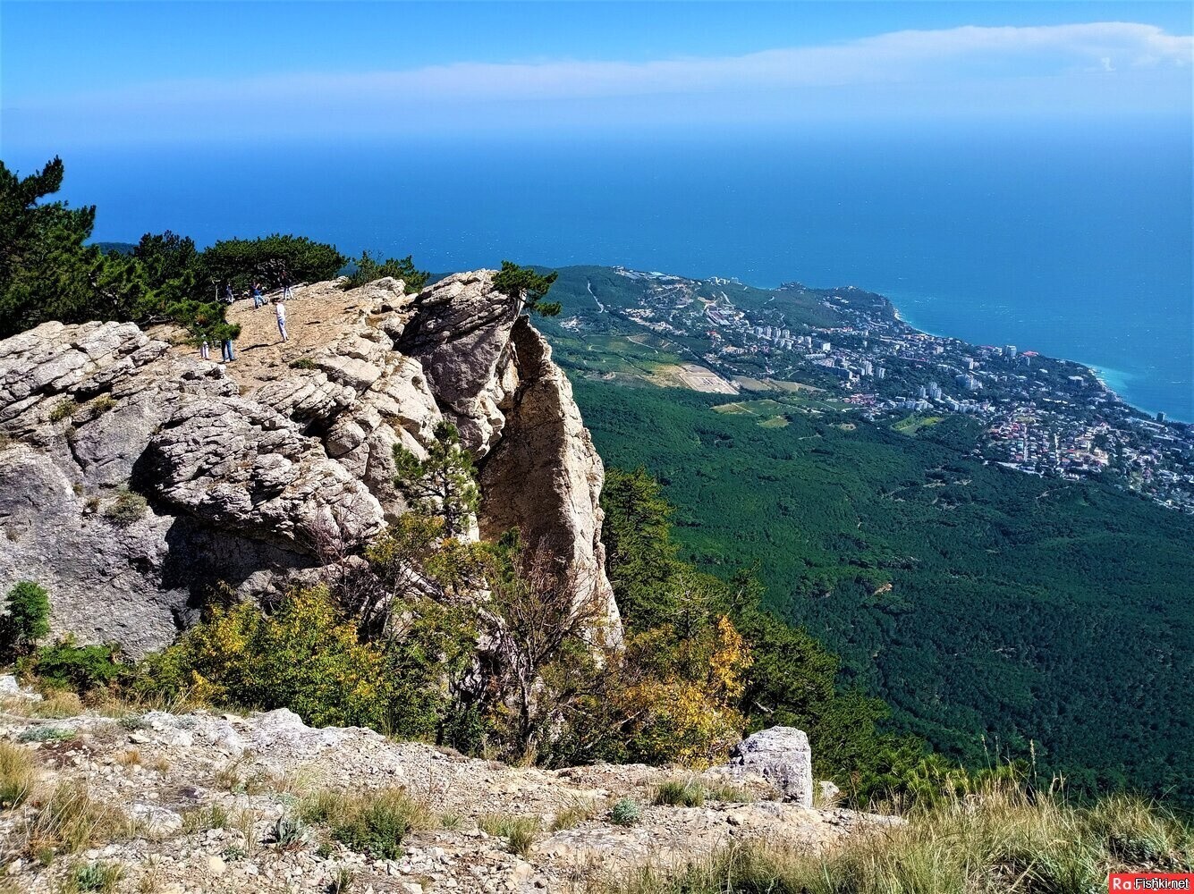 Вид с плато Ай-Петри