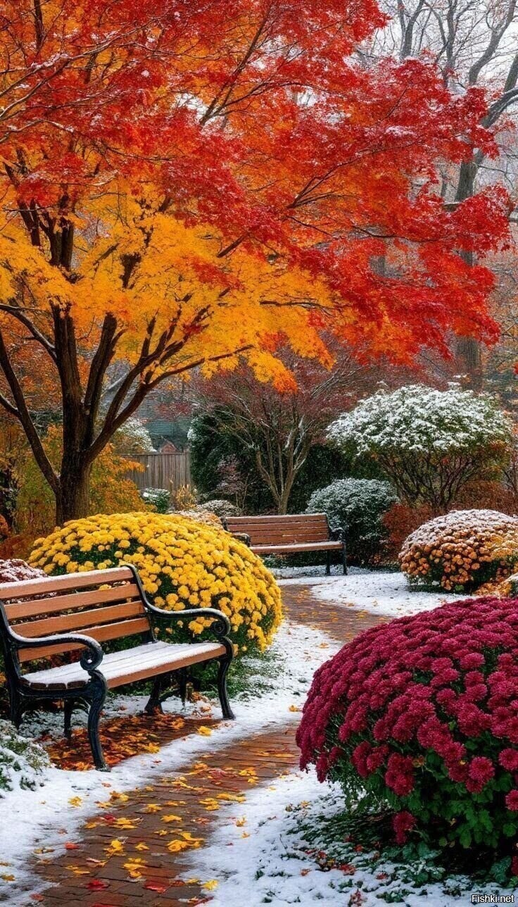 В Алма-Ате первый снег выпал