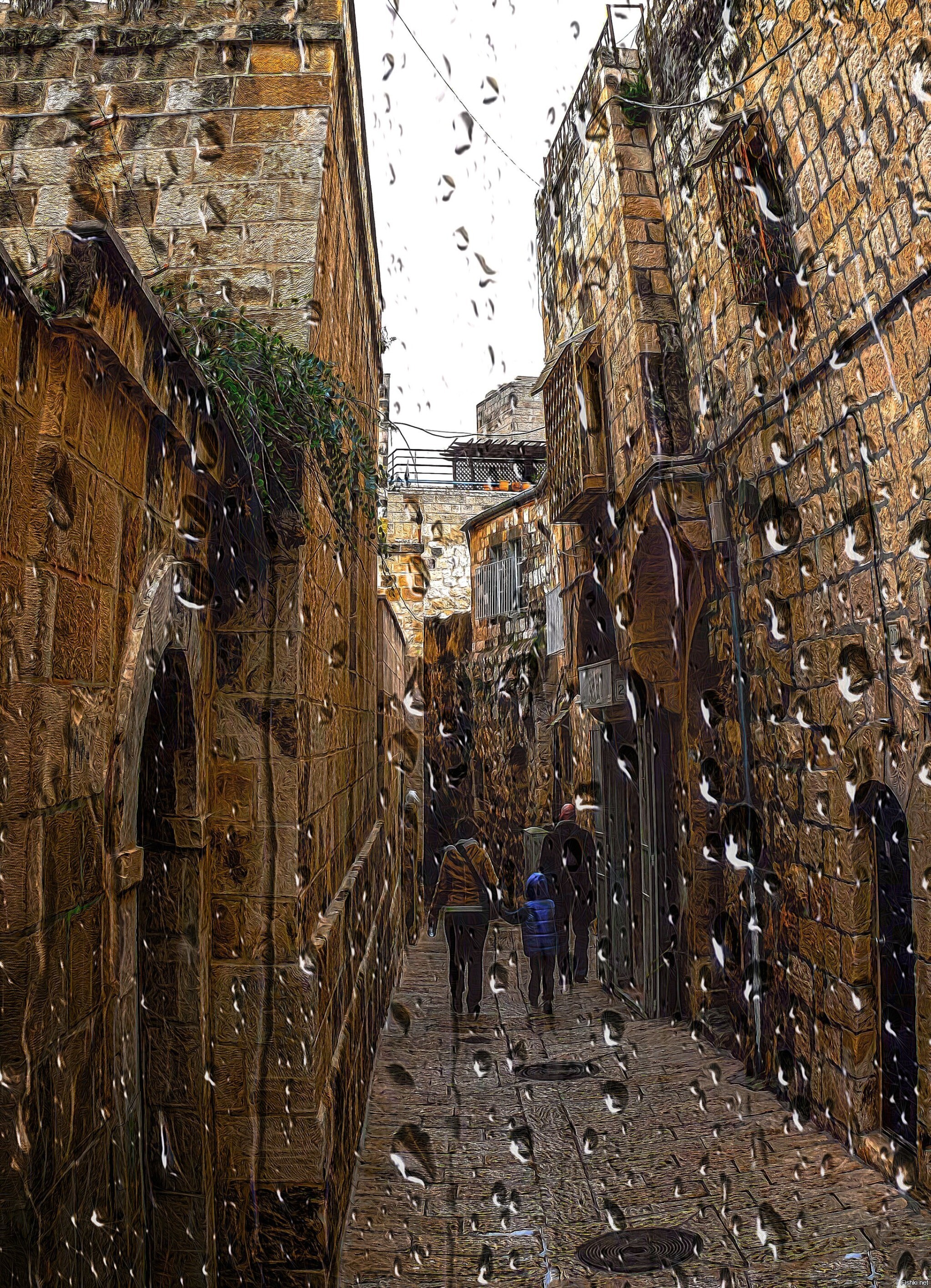 Узкие улочки