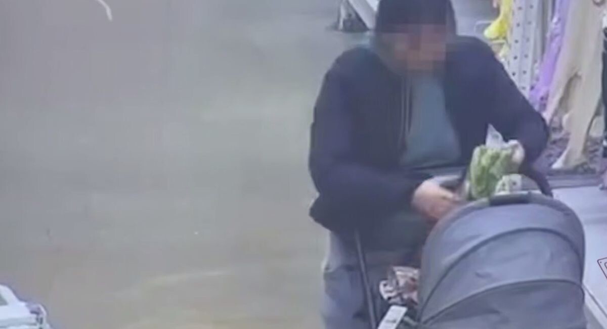 Воровка с детской коляской