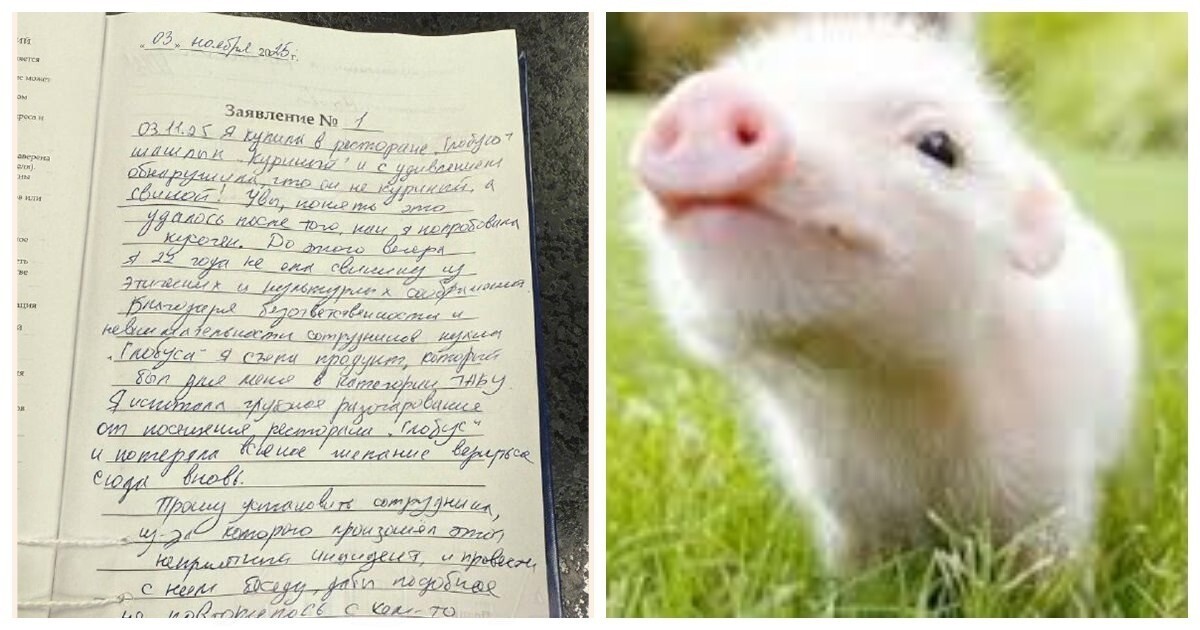 Девушка случайно попробовала свинину, которую не ела 22 года