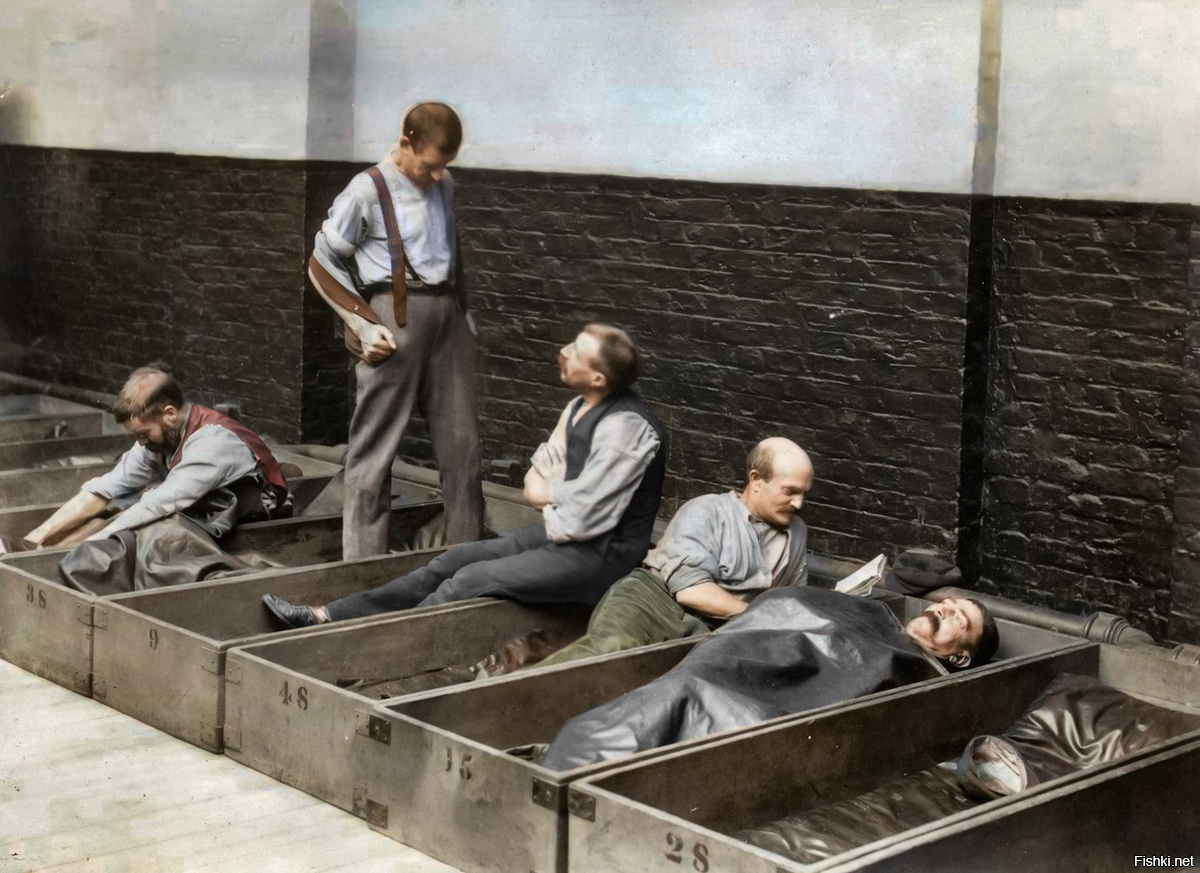 Спальное место за 4 пенни в ночлежке для бездомных