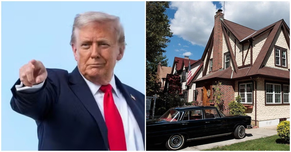 Дом, где прошло детство Трампа, выставлен на продажу