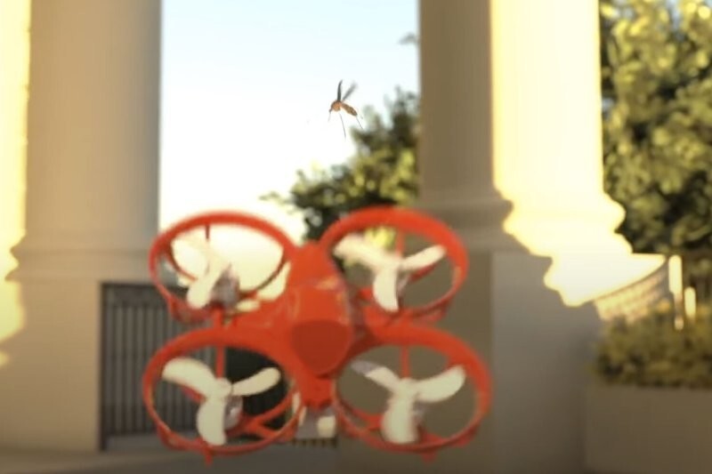 В США разработали дрон, который охотится на комаров