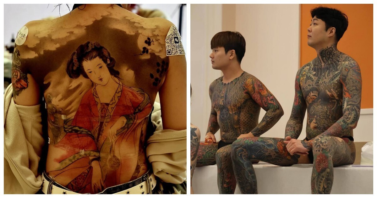 Тату-мастера со всей Азии собрались на фестиваль в Ханчжоу