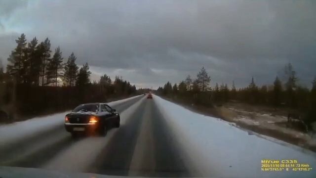 ДТП на подъезде к Северодвинску "Две автоледи - Лобовое"