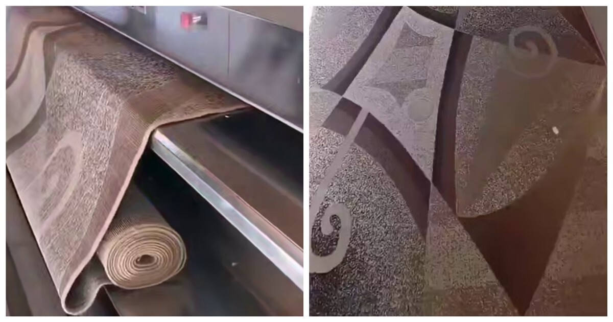 Ковёр из раздевалки детского сада