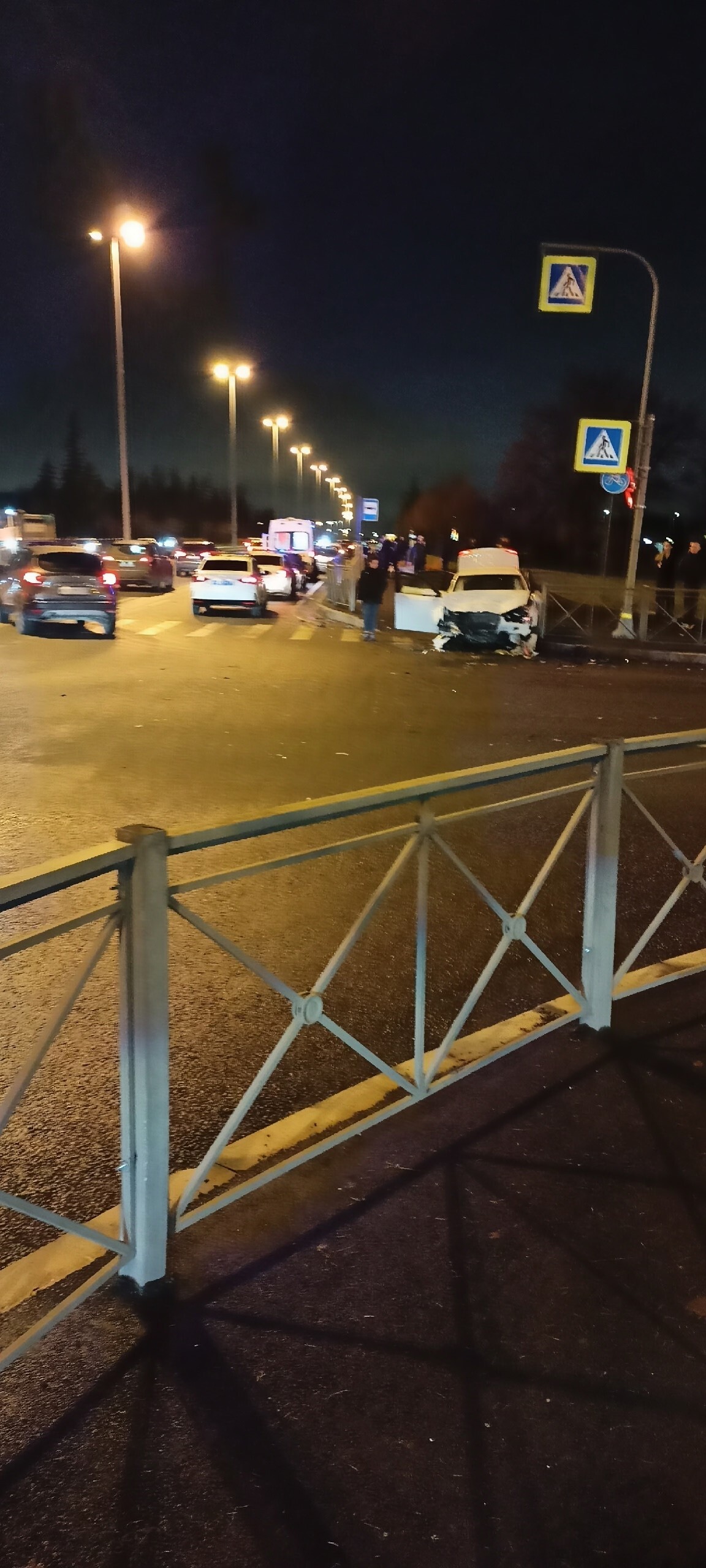 ДТП в Санкт Петербурге "Даже не пытались тормозить."