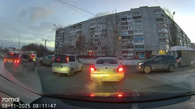 ДТП в Омске "Биба и боба"