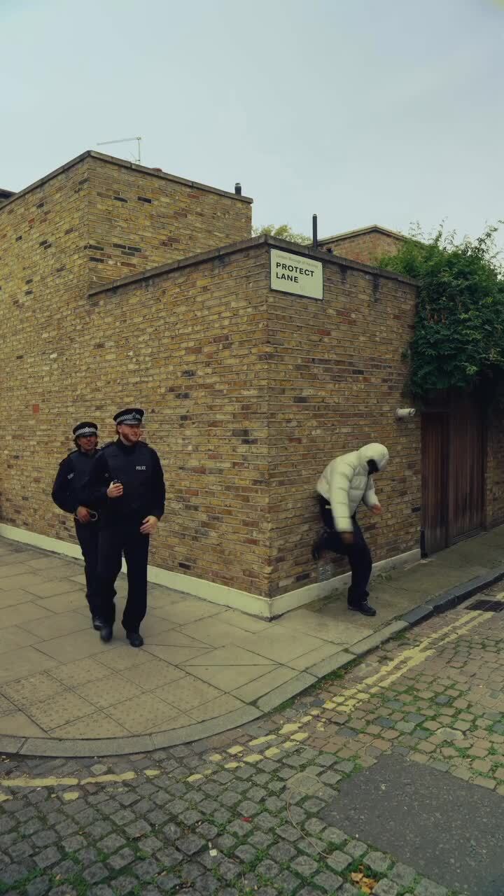 Британский производитель курток снял видео, в котором чуваку удаётся уйти от ...