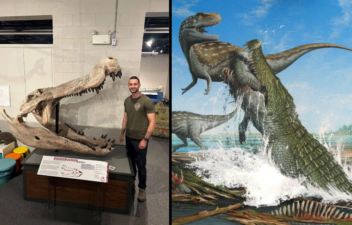 Дейнозух: Пожиратель динозавров. Самый страшный крокодил в истории Земли