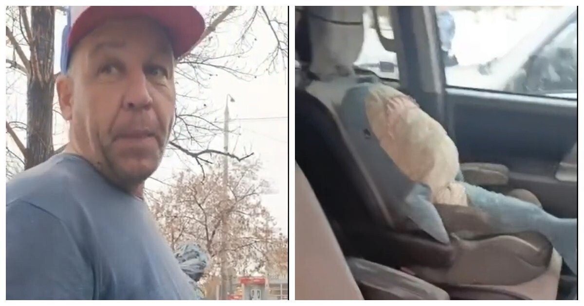 В Омске водитель устроил ДТП и показывал инспекторам «бабушку» из IKEA