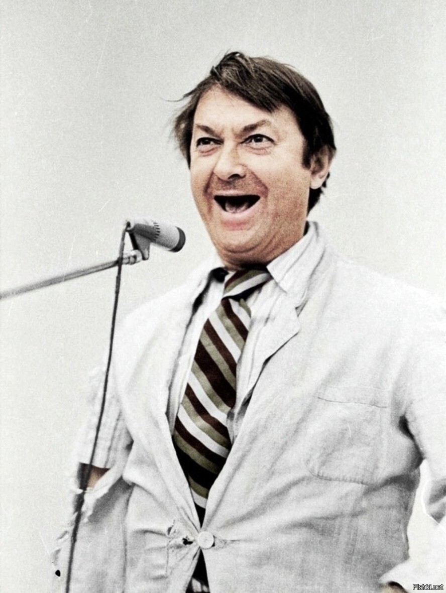 Георгий Вицин читал монологи, обладая хорошей дикцией