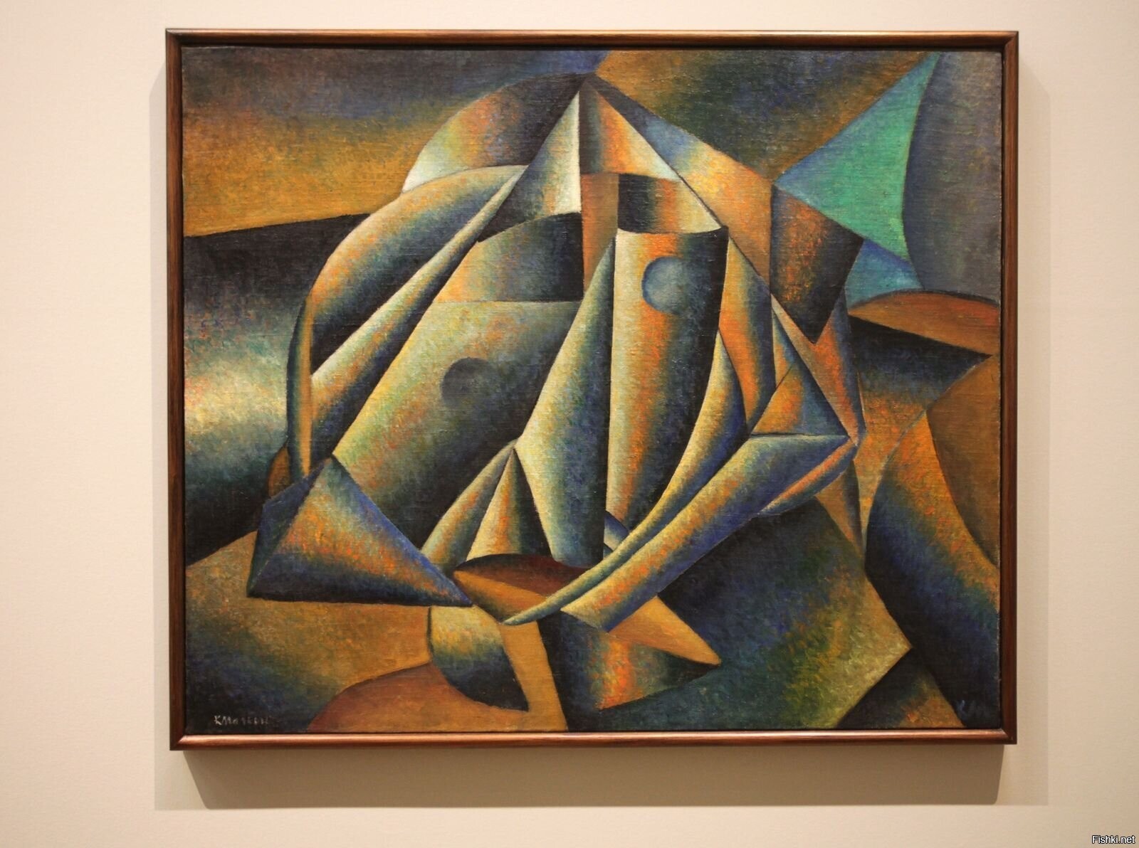 Продолжаем знакомиться с творчеством Казимира Малевича, работа  называется "Г...