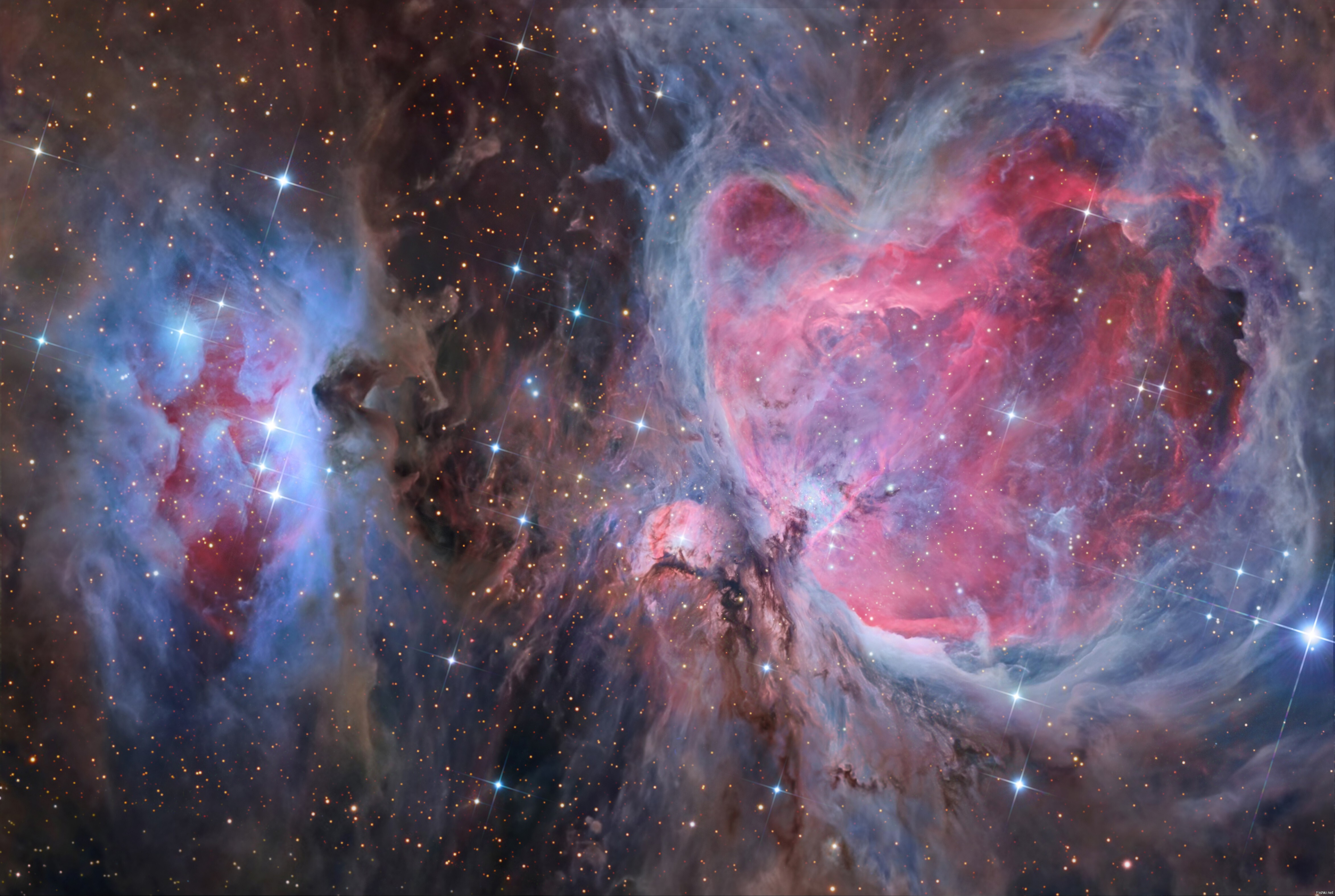 Немногие космические виды захватывают воображение так, как туманность Ориона