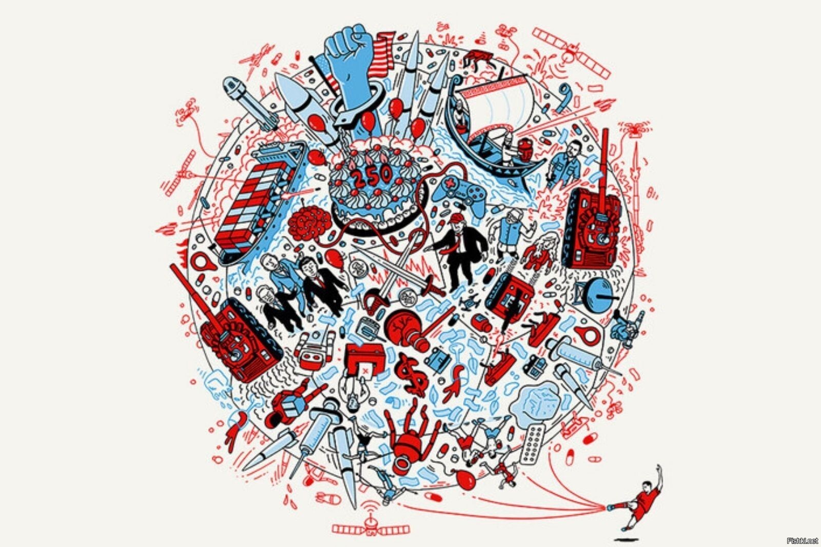 ну, кроме войны, таяния льдов и вакцинации они нам ни чего не обещают