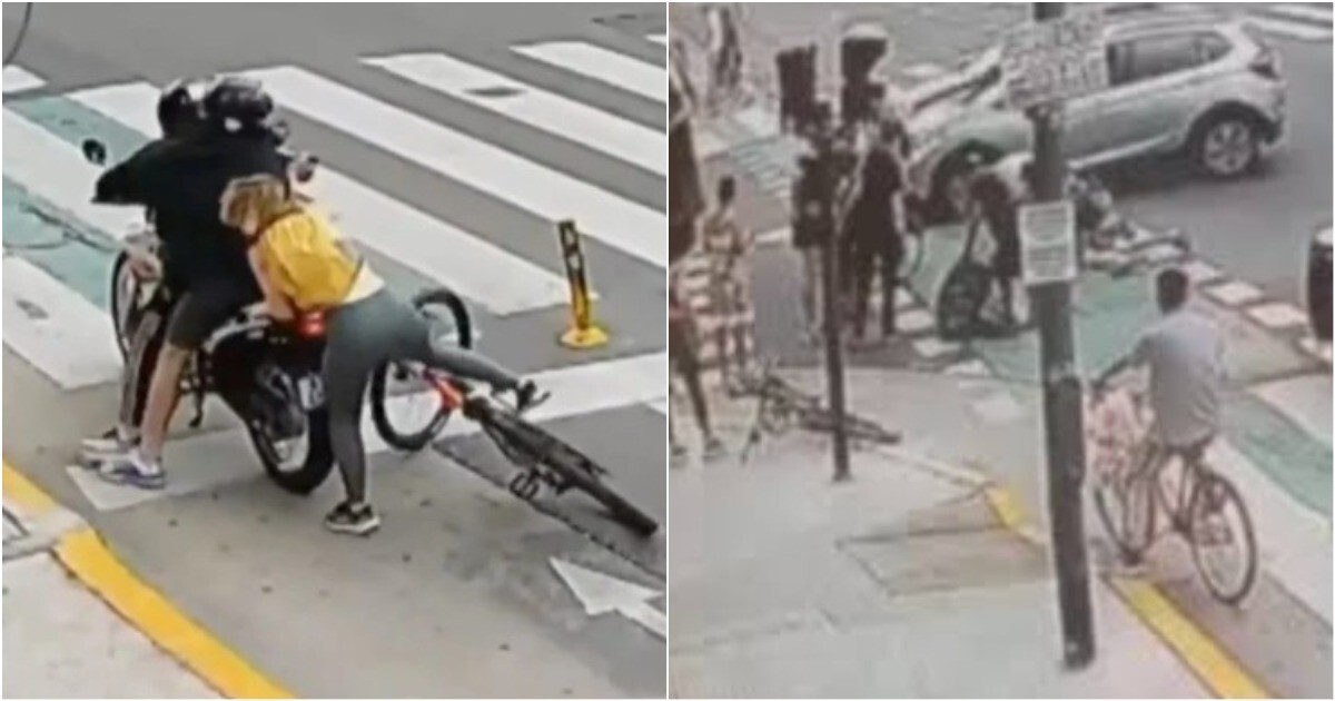 Туристка в Аргентине показала грабителю на мотоцикле, на что способны русские девушки