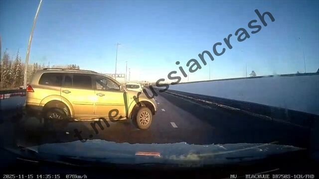 ДТП в Санкт-Петербурге, КАД "Занесло"