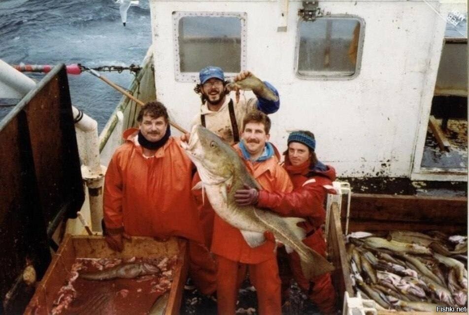 Последнее фото экипажа судна «Andrea Gail»