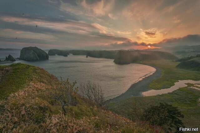 Вечер в бухте Безымянная