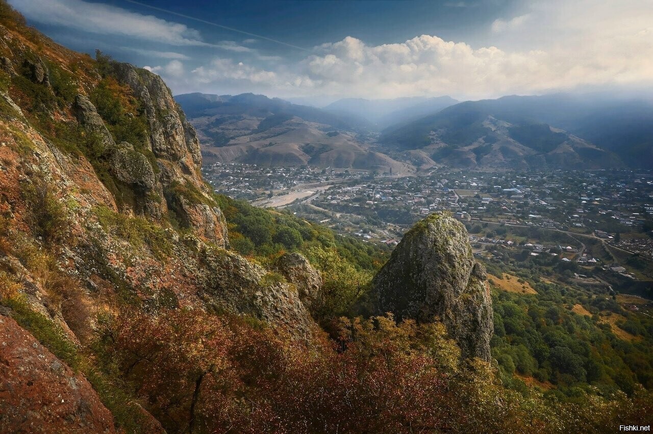 Вид с горы Шоан