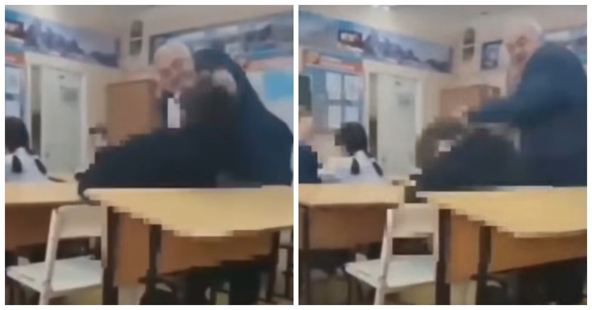 Родители получившего на уроке подзатыльник школьника не стали жаловаться на учителя