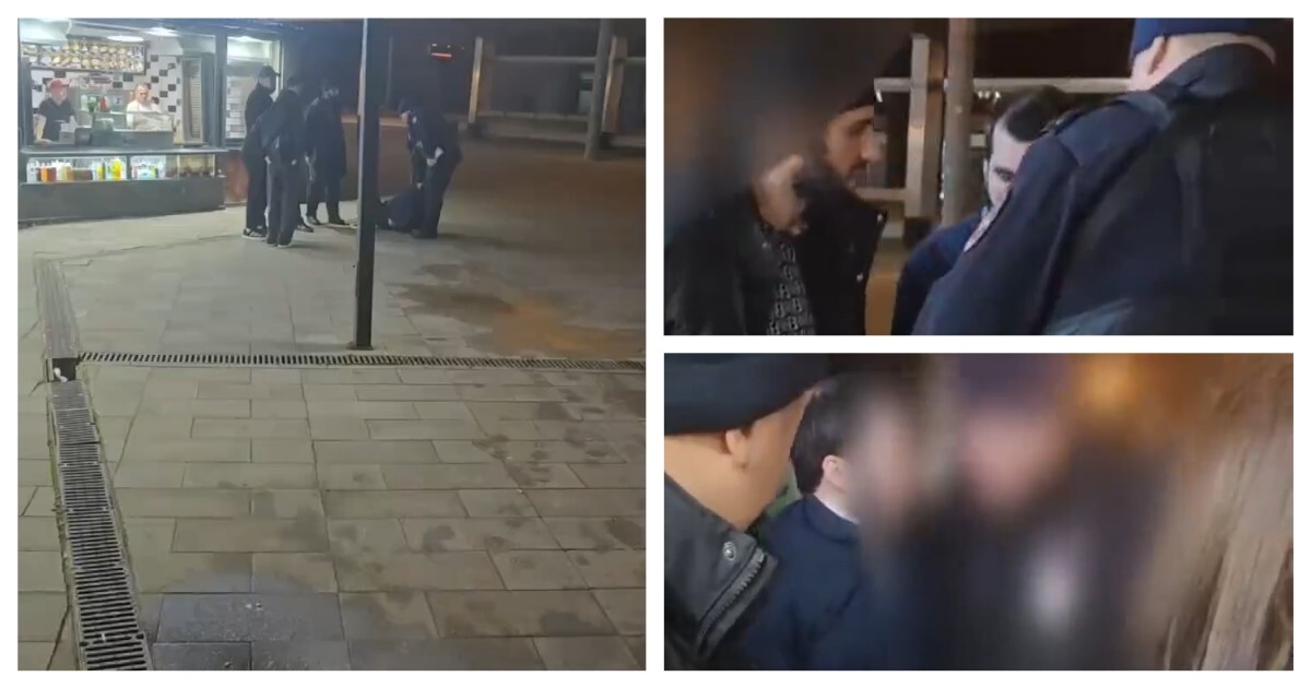 Полицейский поставил бородача на место