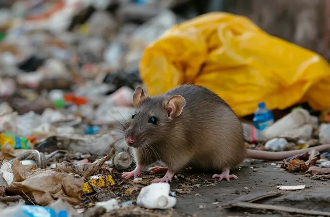 Нашествие крыс в польском городе