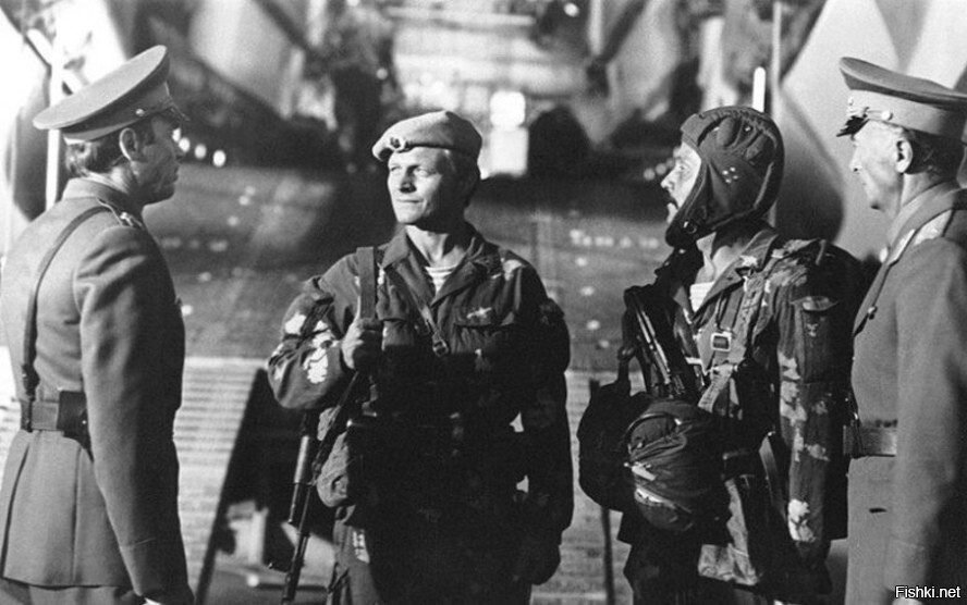 Владимир Заманский, Борис Галкин, Михай Волонтир и Олег Голубицкий на съёмках...