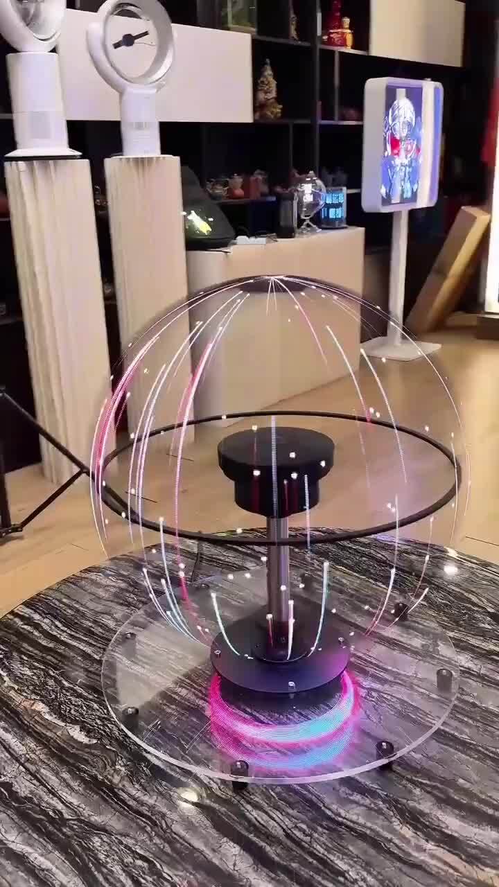 Новинка из Китая - светодиодная голограммная сфера