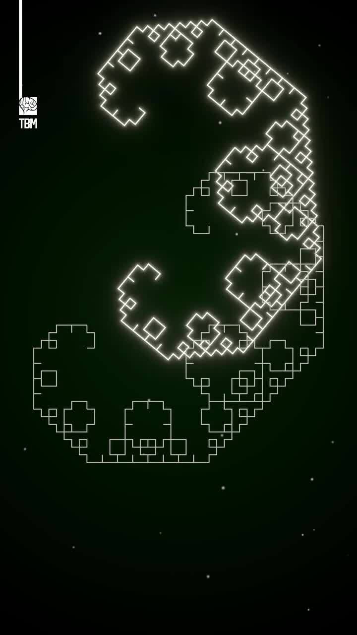 Фрактал в движении — где математика встречается с искусством