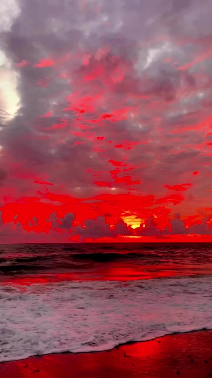 Красивый закат