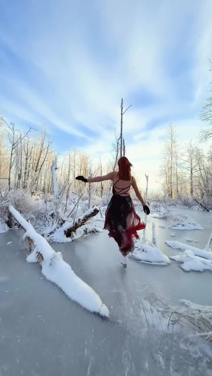 Новые покатушки на замерзших болотах