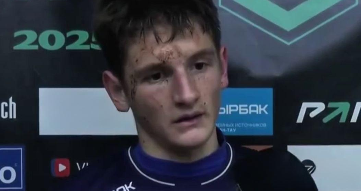 Реакция футболиста «Уфы» на поражение команды