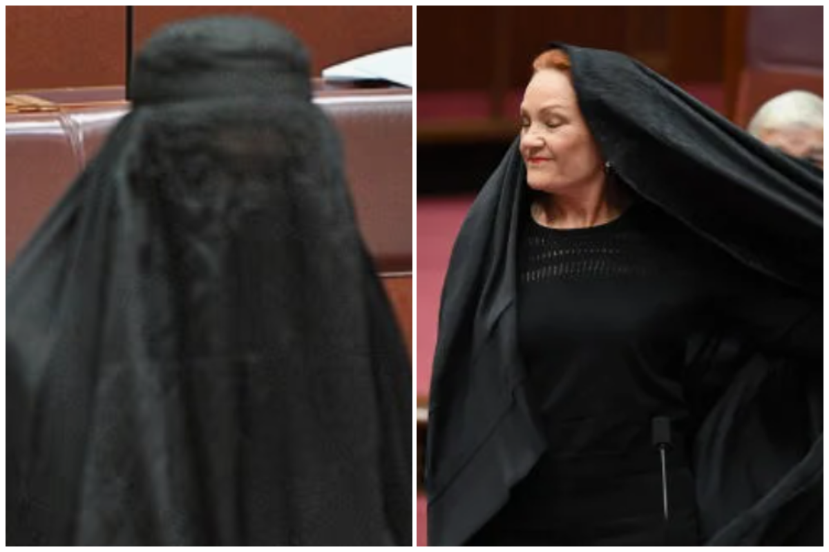 Австралийского сенатора выгнали с заседания из-за паранджи