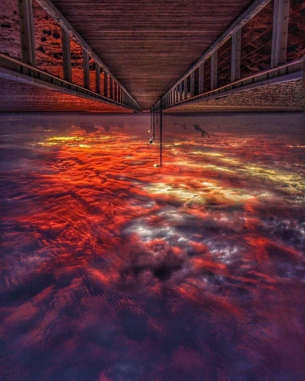 Закат в Австралии