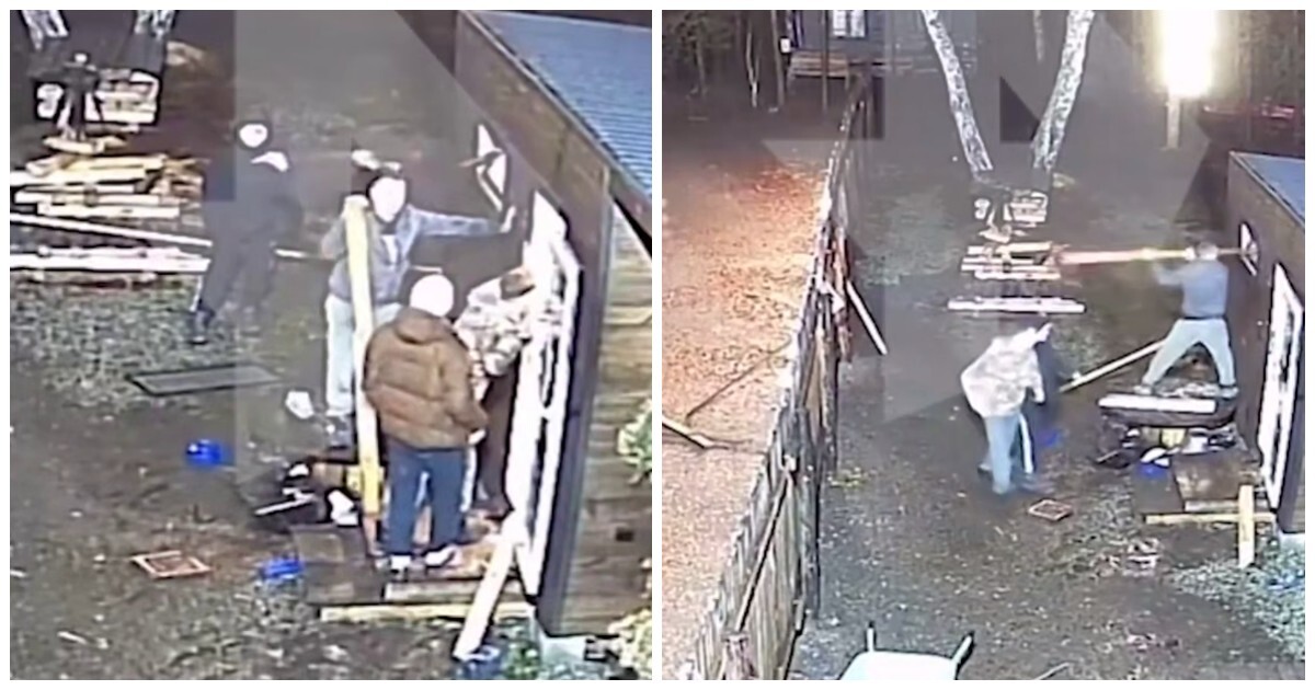 Хулиганы напали на охранника в Курганской области