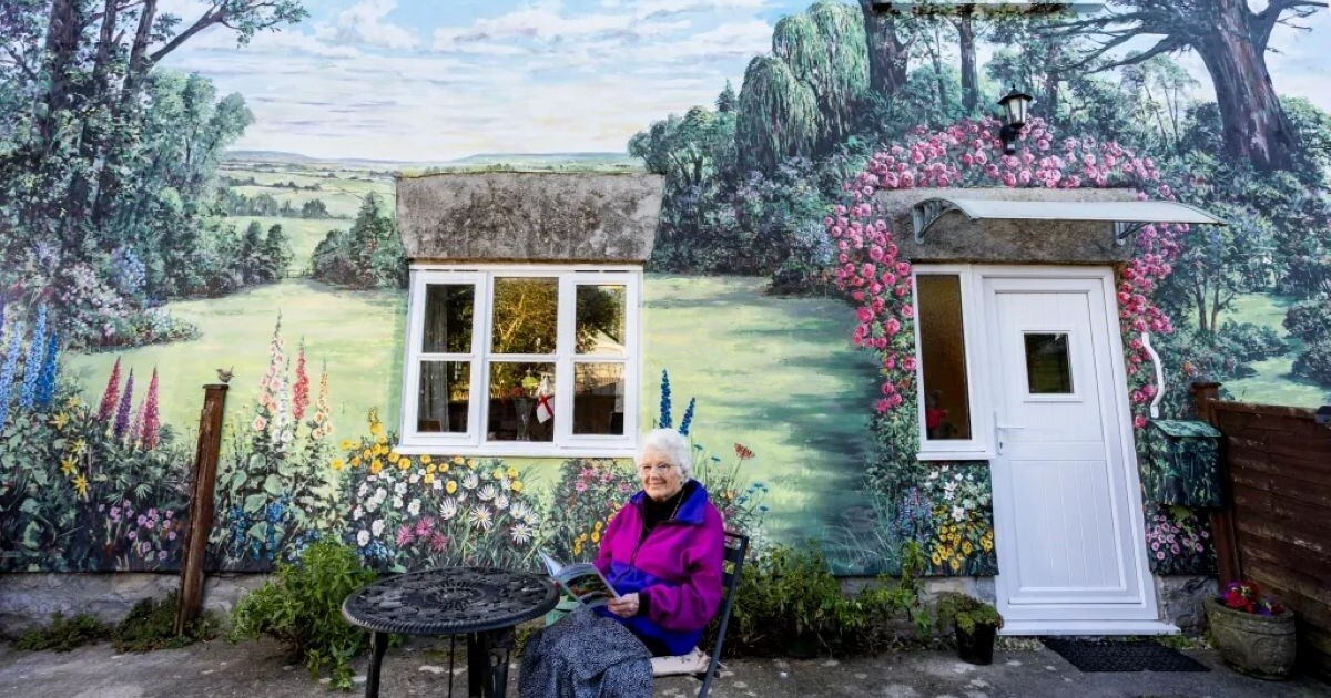 94-летняя бабушка создала «сад мечты, не требующий ухода»