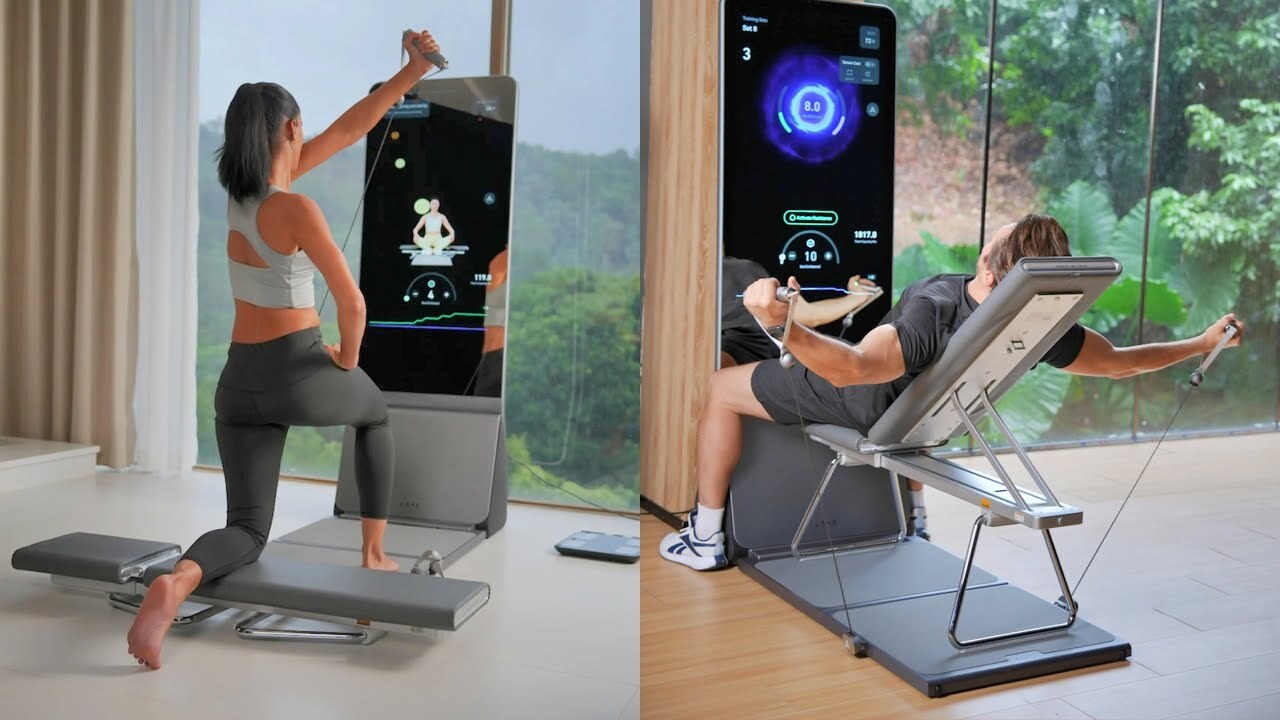 Домашний спортзал в формате умного зеркала