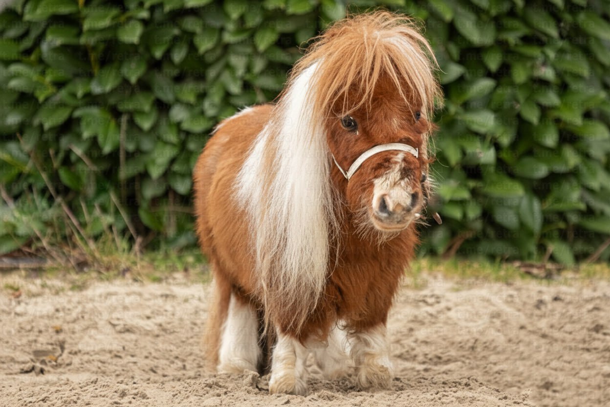Маленький конь с большим и добрым сердцем