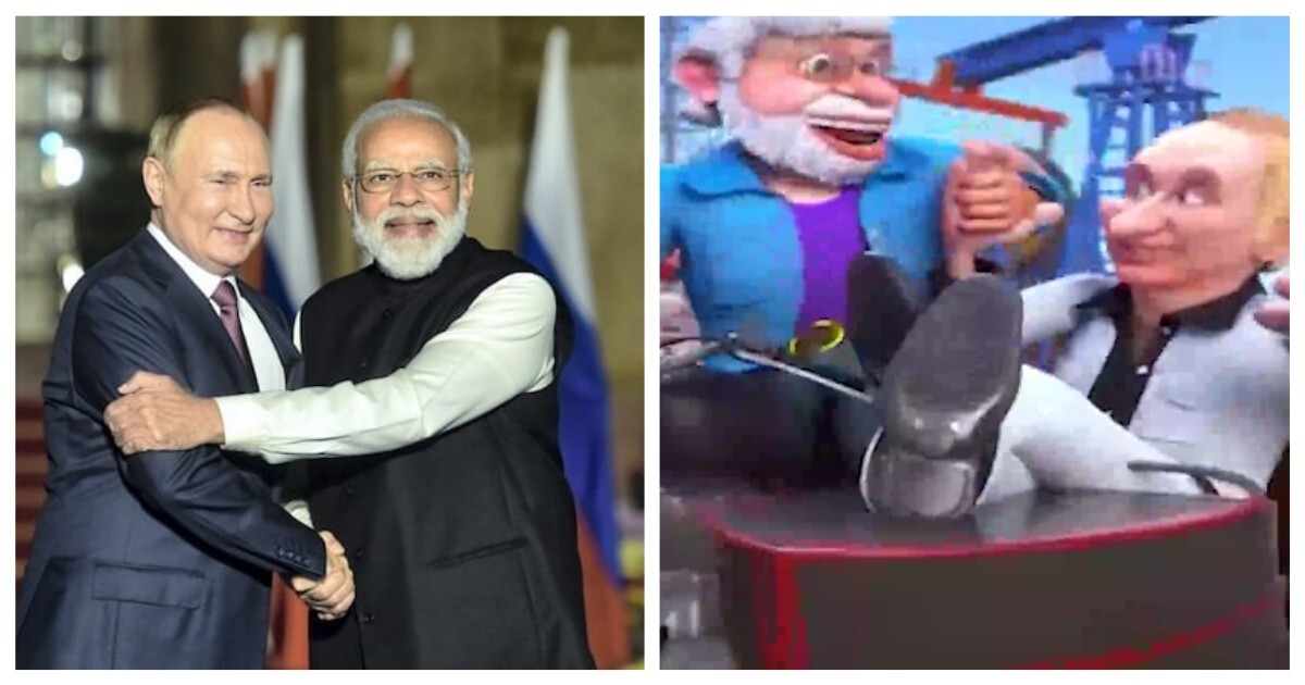 На индийском ТВ показали мультфильм про Путина и Моди