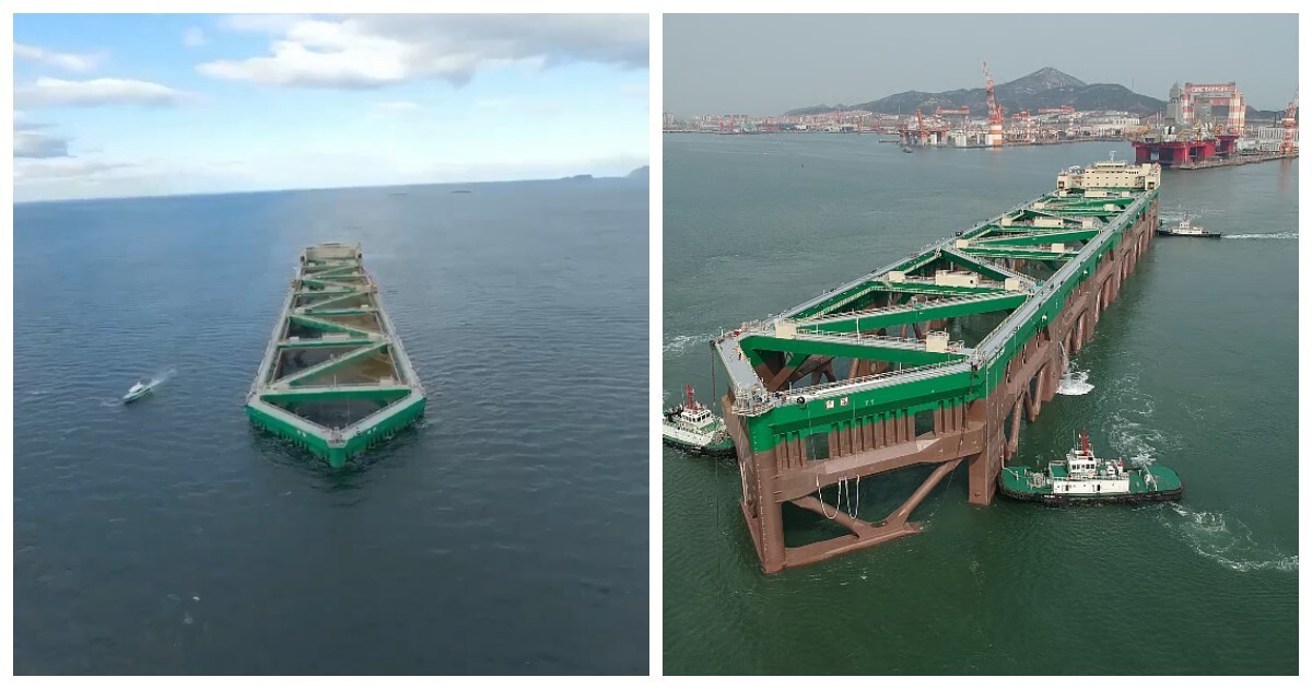 Havfarm 1: крупнейшая в мире полупогружная морская ферма