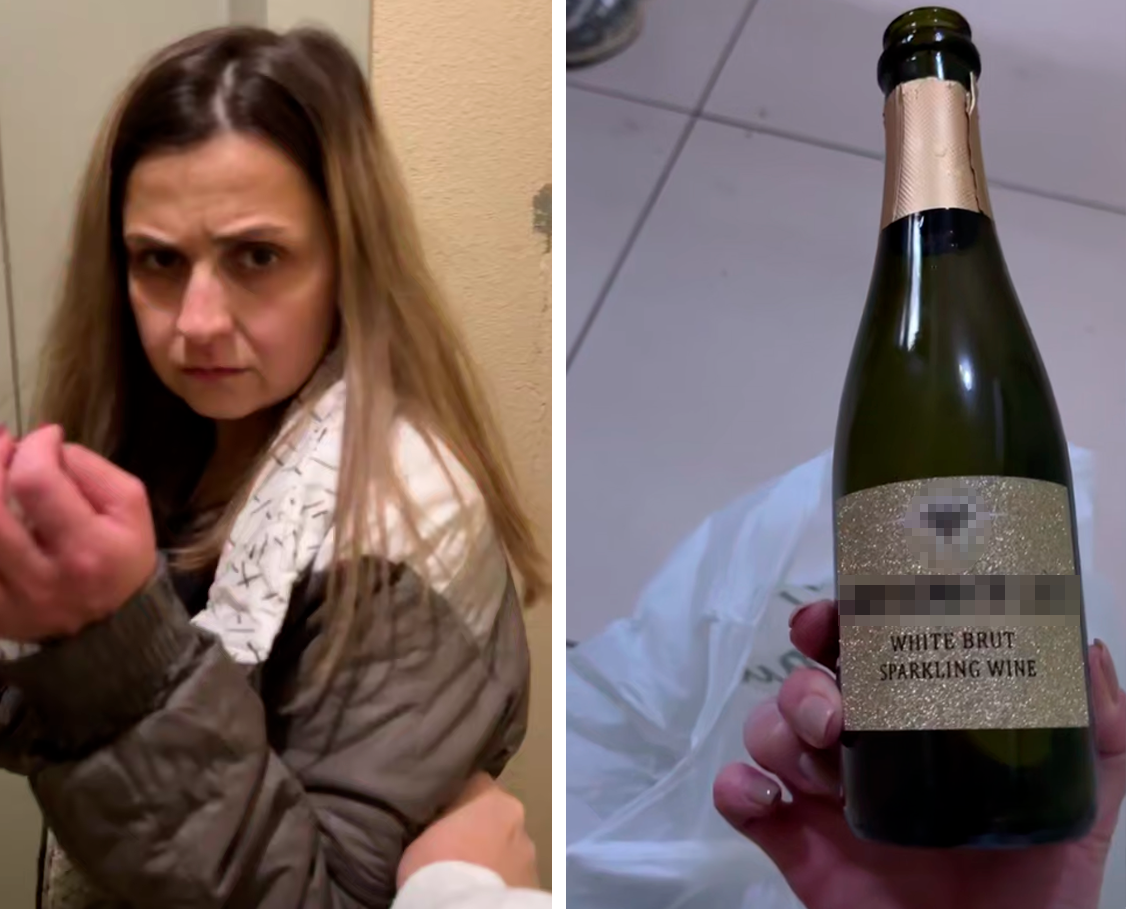 В Воронеже  сняли на камеру няню с «Авито», которая пила алкоголь, пока сидела с ребёнком